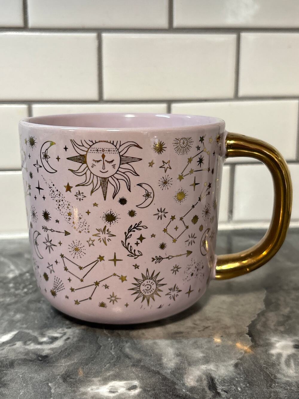 Thyme & Table Celestial Lavender Coffee Mug  (12oz) Stoneware
